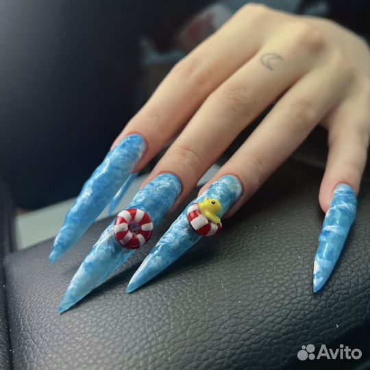 Crazy nails/Маникюр/Наращивание