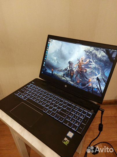 Игровой ноутбук HP Gaming Pavilion - 15-cx0171ur