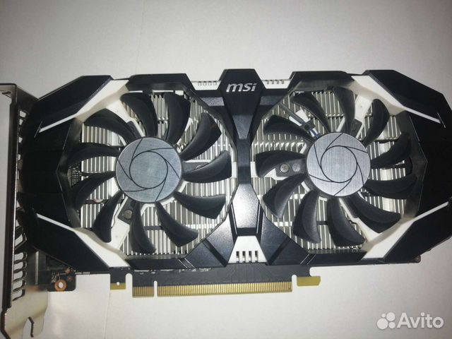 Видеокарта msi geforce 1050 Ti 4 гб