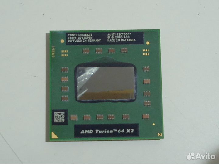 Процессор amd turion 64x2 ti50 ti56