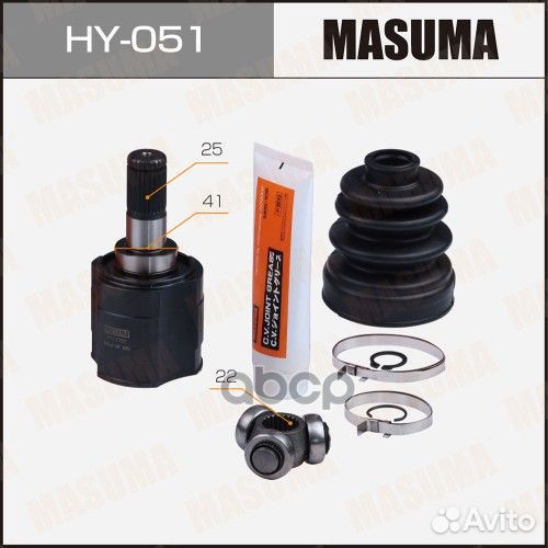 ШРУС внутренний HY-051 Masuma