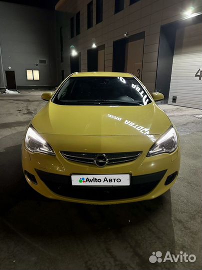 Opel Astra GTC 1.4 AT, 2013, 133 000 км