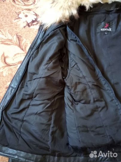 Куртка кожаная женская