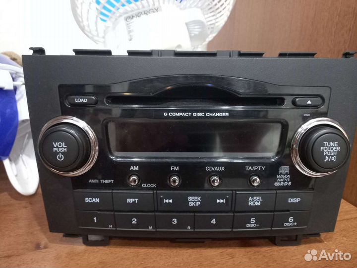 Магнитола родная на Honda CRV