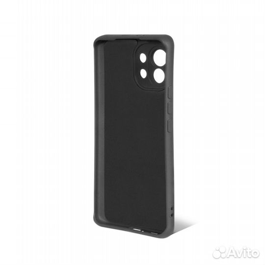 Силиконовый чехол с микрофиброй для Xiaomi Mi 11 D