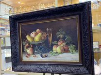 Антикварная картина, Хрусталев А.И., масло/холст