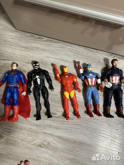 Игрушки супергерои 30 см