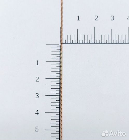 45/Золотая цепь 375 пробы Панцирное (46см) 1,72гр