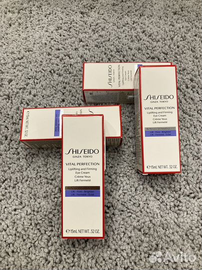 Shiseido Vital Perfection крем вокруг глаз 15мл