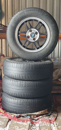 Литые диски R14 на рено логан