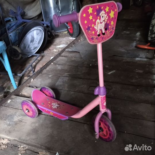 Самокат детский трехколесный