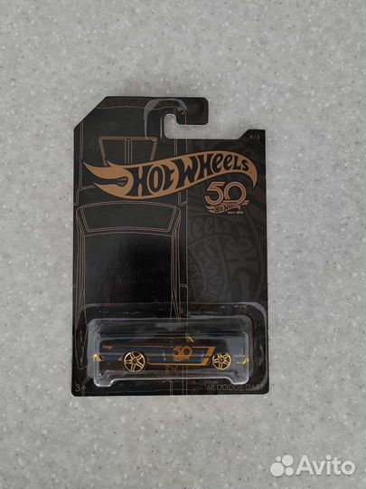 Hot wheels 50th Anniversary Black and Gold Series
