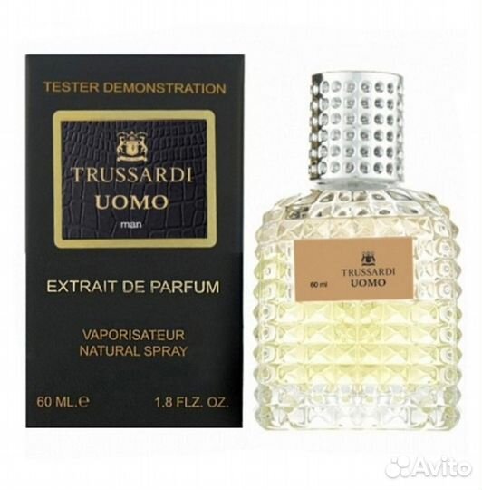 Мужские духи Trussardi Uomo тестер