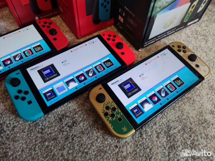 Прошитые Nintendo Switch Oled/Lite 128/256Gb