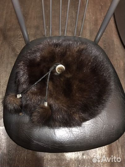 Берет женский норковый