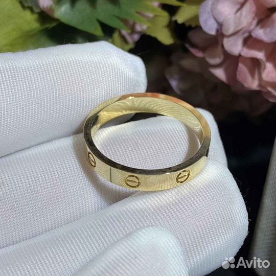 Обручальное кольцо Cartier Love из желтого золота