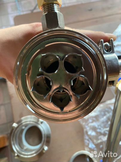 Ректификационная колонна 76 мм сфера