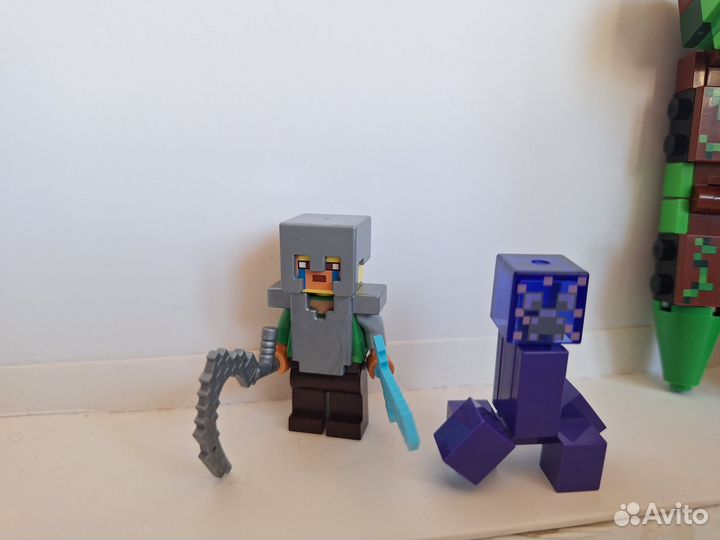 Набор Lego Minecraft, 21176, 21163, б/у