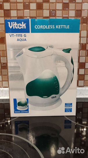 Чайник электрический новый vitek