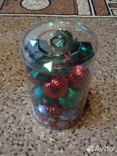 Наборы ёлочных шаров (25 шт)