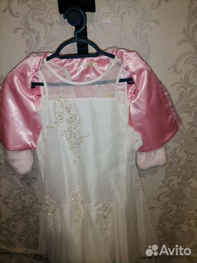 Шубка и платье для девочки