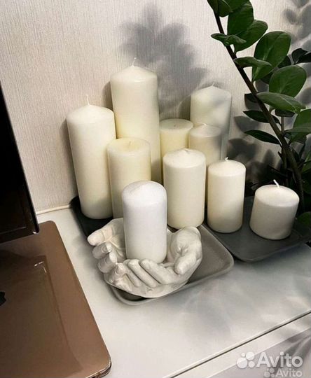 Фигурка-Подсвечник для Дома, Интерьера, Уюта, Гипс