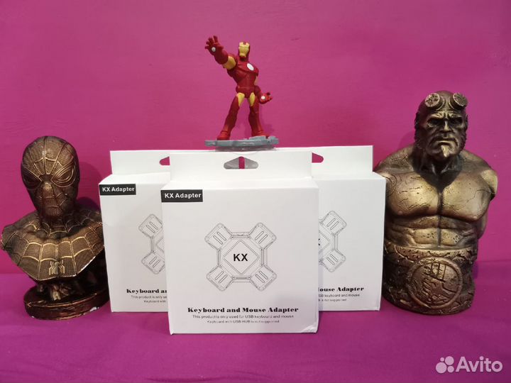 KX Adapter для Switch. Xbox ONE. PS4. PS3