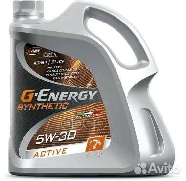 G-energy Synthetic Active 5W30 Масло моторное