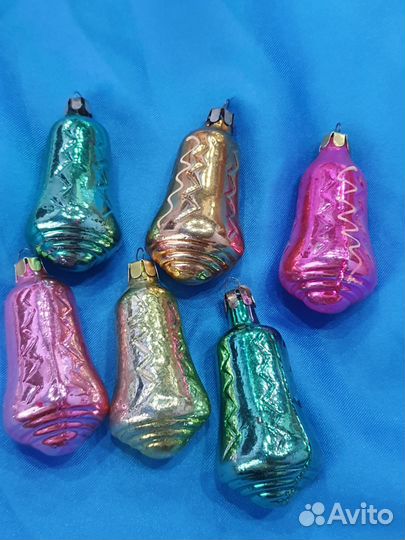 Елочные игрушки СССР.Колокольчики
