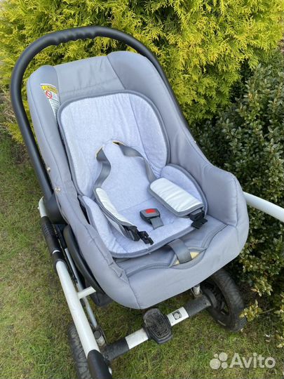 Коляска 3 в 1 Camarelo Carmela