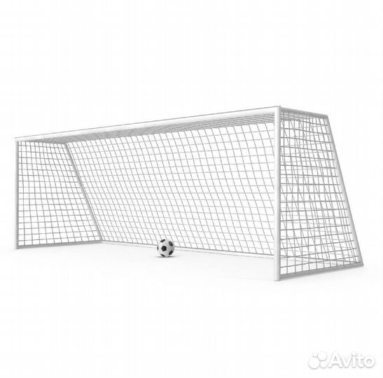 Сетка для футбольных ворот 7,5*2,5 м нить 4,0 мм