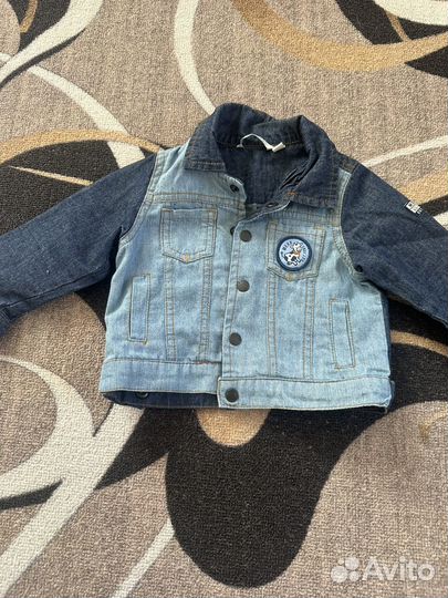 Куртка на мальчика 6-9 месяцев