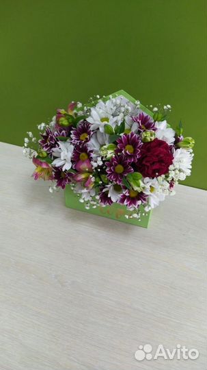 Живые цветы букеты