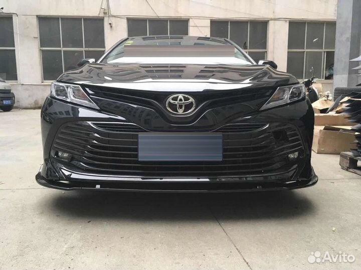 Camry 70 Сплиттер Губа Диффузор бампера C7GZ7