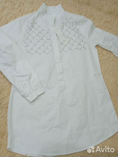 Туника, чистый хлопок. Новая