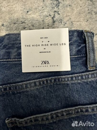 Джинсы Zara новые с биркой