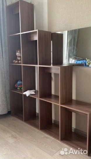 Перегородка зонирующая Кантри белая новая