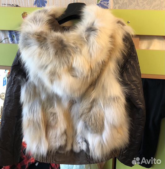 Жилет из лисы