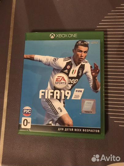 Диск Fifa 19 Xbox One