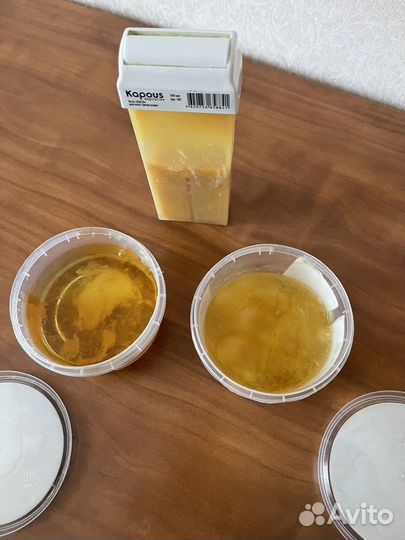 Сахарная паста и воск для депиляции шугаринга