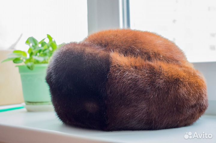 Норковая шапка