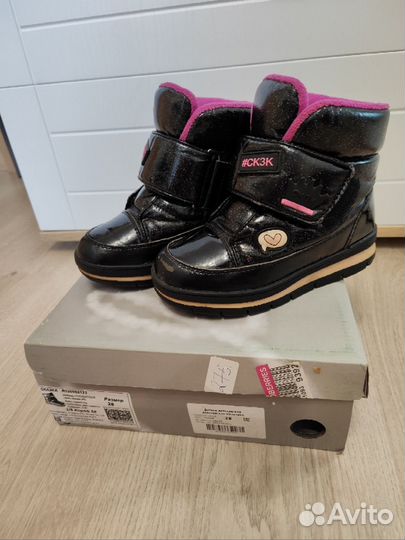 Ботинки зимние для девочки 28 размер