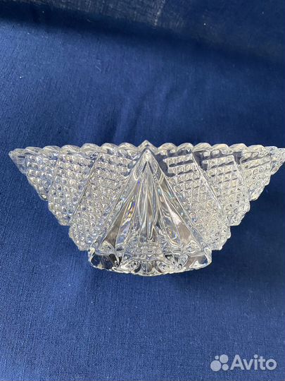 Вазочка салатник хрусталь советский