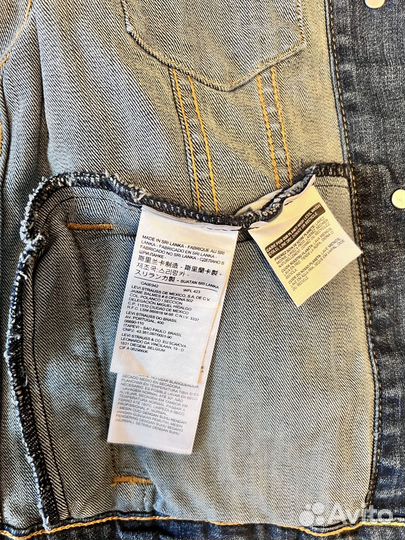 Куртка джинсовая Levis оригинал