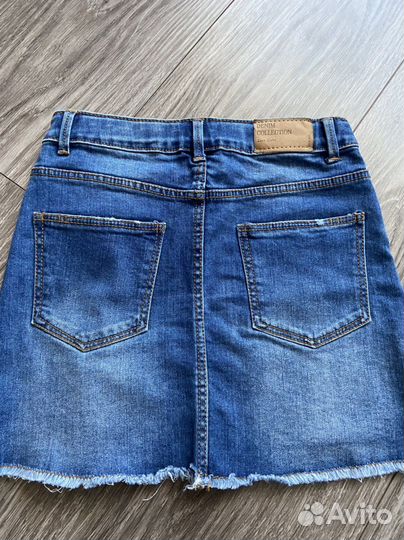 Юбка джинсовая