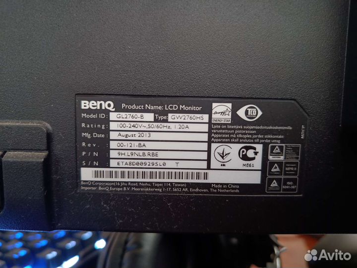 Монитор Benq 27