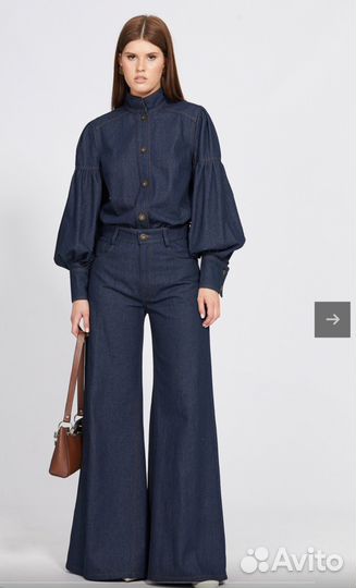 Джинсы широкие