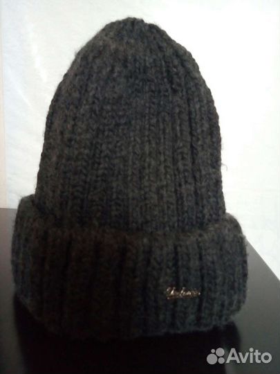 Шапка жен.чернобурка на вяз.основе и вяз.бини