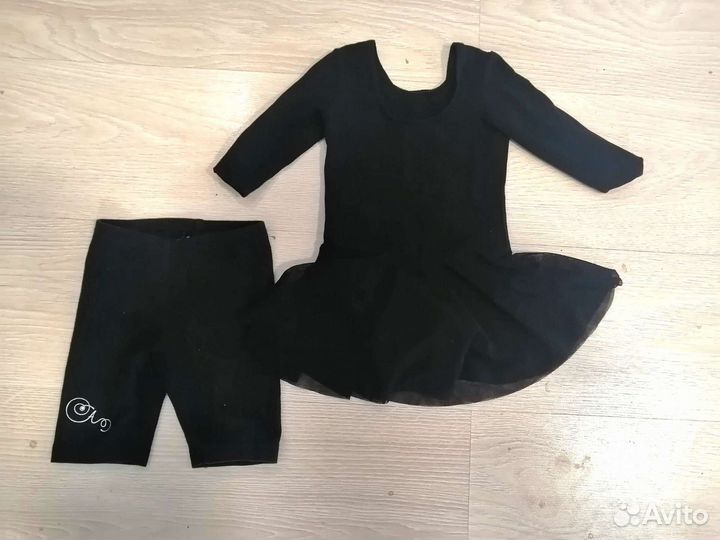 Гимнастический купальник для девочки 4-5 лет