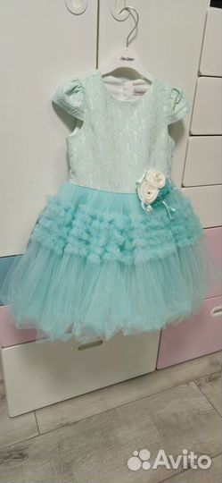 Детское нарядное платье 116-122 на выпускной